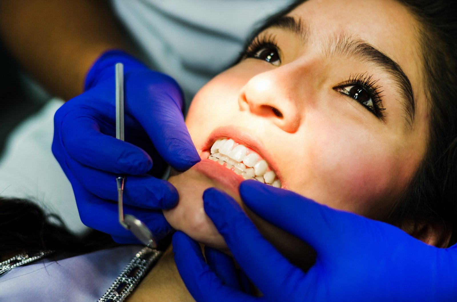 Healthy smile after treatment