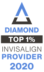 Diamond Top 1% Invisalign Provider 2020